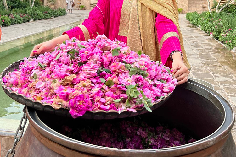 گلاب گیری کاشان و درپوش