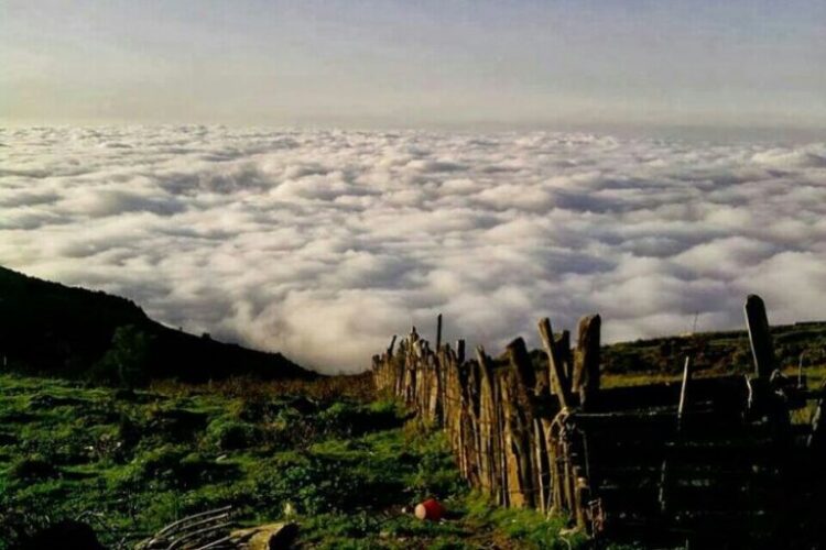 پدیده ابر در مناطق مختلف ایران
