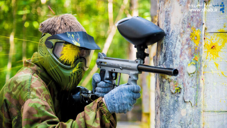 بازی پینت بال 