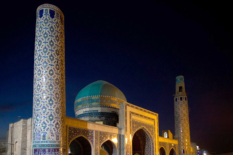 جاهای دیدنی مشهد و مسجد 72 تن
