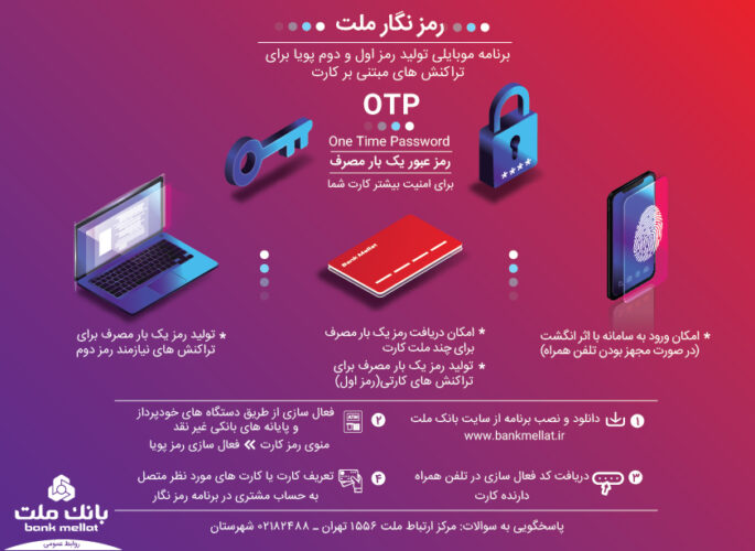 رمز نگار بانک ملت