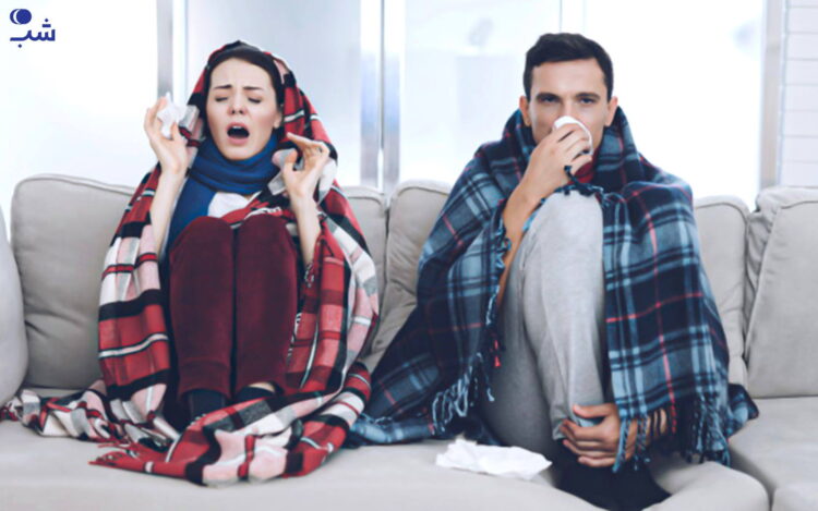 از تماس با افراد بیمار جلوگیری کنید