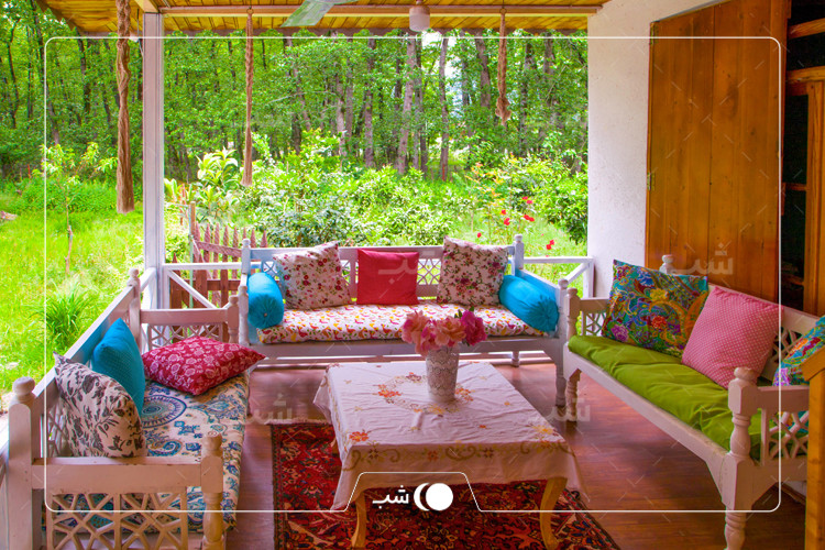 تراس اقامتگاه سبز