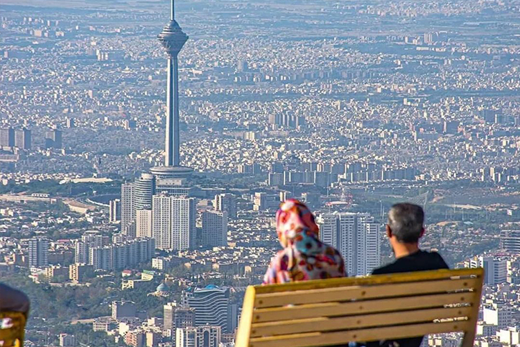 بام توچال از بام‌های تهران 