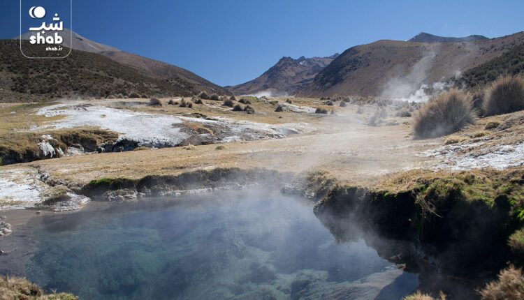 چشمه آب گرم های ایران