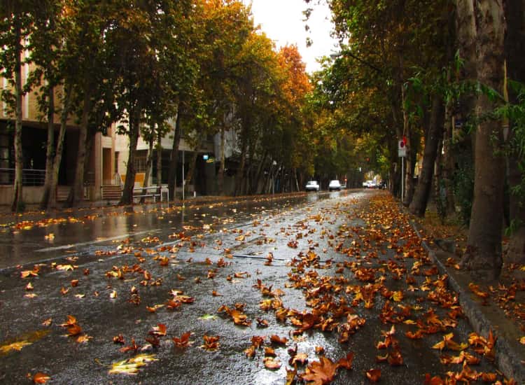 خیابان های تهران
