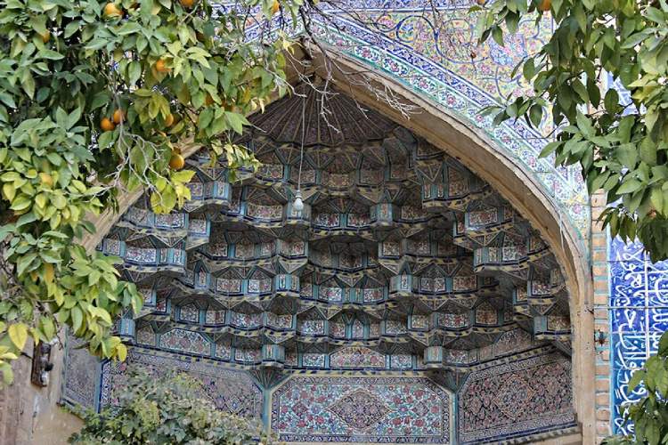 سایر بخشهای مسجد مشیر شیراز