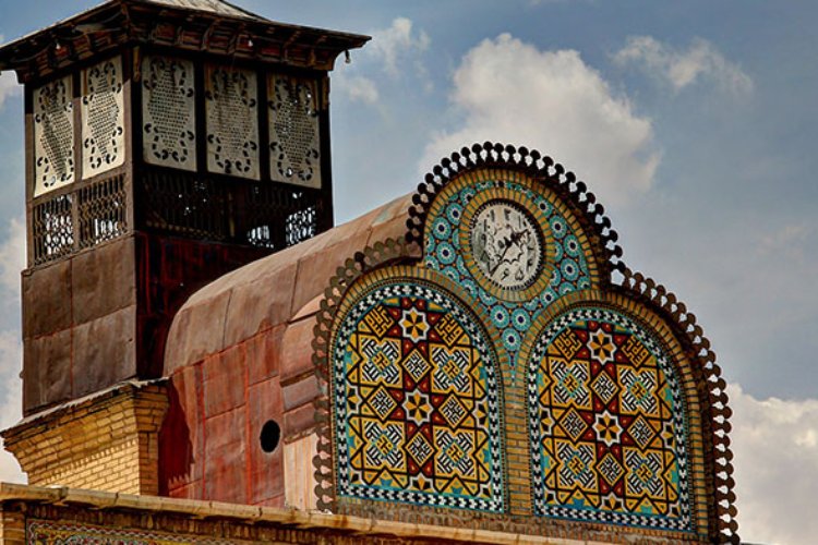 ساعت مسجد مشیرالملک شیراز