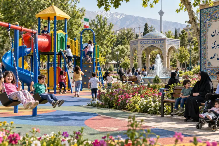 پارک شیراز برای کودکان